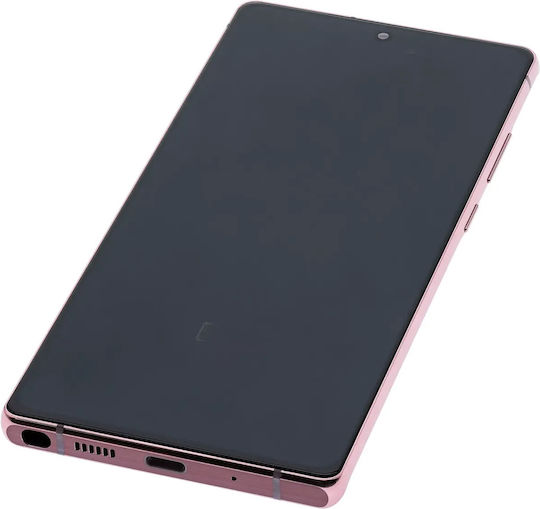Oled Assembly Frame Samsung Galaxy Note 20 5g Service Pack Mystic Bronze