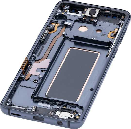 Oled Assembly Frame Samsung Galaxy S9 Aftermarket Plus Titanium Gray