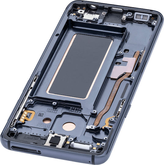 Oled Assembly Frame Samsung Galaxy S9 Aftermarket Plus Titanium Gray