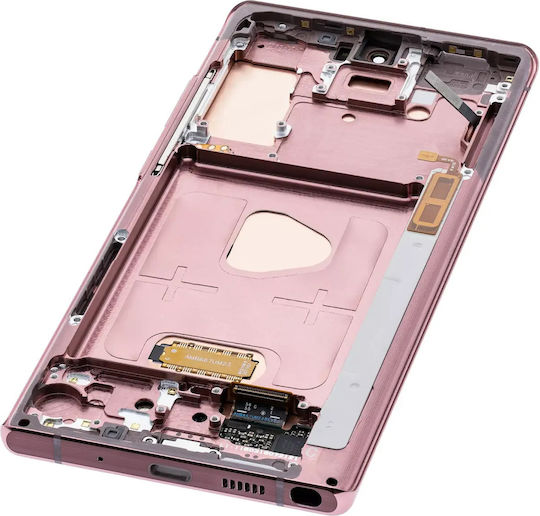 Oled Assembly Frame Samsung Galaxy Note 20 5g Service Pack Mystic Bronze