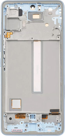 Oled Assembly Frame Samsung Galaxy A53 5g A536 2022 6.36" Aftermarket Plus Blue