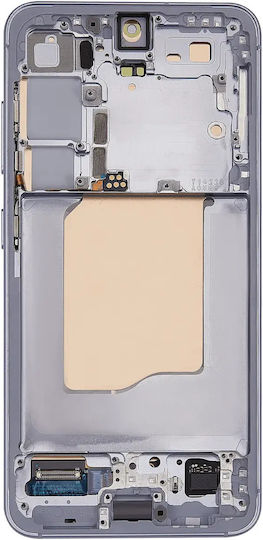 Oled Asamblare Cu Ramă Samsung Galaxy S25 5g US și Internațional Aftermarket Plus Albastru Gheață