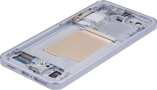 Oled Asamblare Cu Ramă Samsung Galaxy S25 5g US și Internațional Aftermarket Plus Albastru Gheață