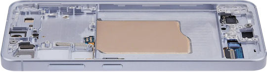 Oled Asamblare Cu Ramă Samsung Galaxy S25 5g US și Internațional Aftermarket Plus Albastru Gheață