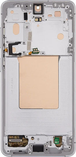 OLED модул рамка Samsung Galaxy S26 5G US & International Aftermarket Plus 120Hz бял