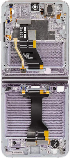 Inner Oled Assembly Frame Samsung Galaxy Z Flip 5 5g Us & International Aftermarket Plus Lavender