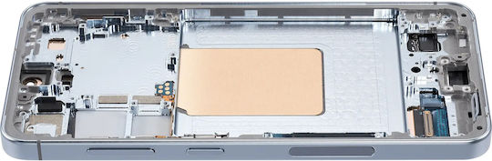 OLED Ersatzbildschirmrahmen Samsung Galaxy S24 5G US & Internationale Version Nachrüstung Plus Saphirblau
