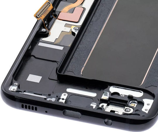 Oled Assembly Frame Samsung Galaxy S8 Plus Service Pack Midnight Black
