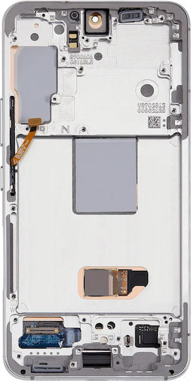 Oled Assembly Frame Samsung Galaxy S22 5g Us & International Aftermarket Plus White