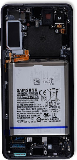 Oled Assembly Frame Samsung Galaxy S21 Plus 5g Service Pack Phantom Black