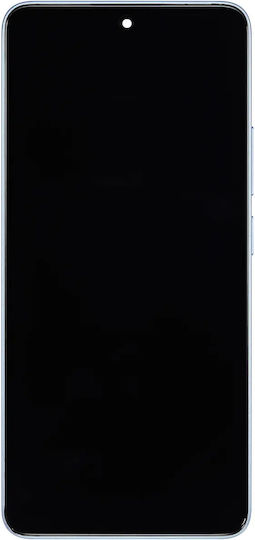 OLED Ersatzbildschirm für Xiaomi Redmi Note 13 4G mit Rahmen Plus Eisblau