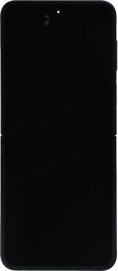Inner Oled Assembly Frame Samsung Galaxy Z Flip 7 Fe 5g Service Pack Black