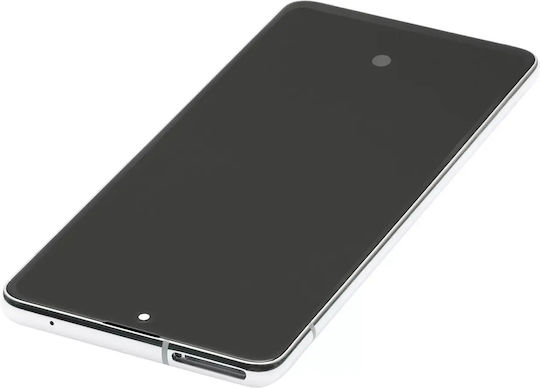 OLED Асембли Рамка Samsung Galaxy A51 5G A516 2020 Non-Verizon 5G UW Рамка Сервизен Пакет Prism Cube Бял