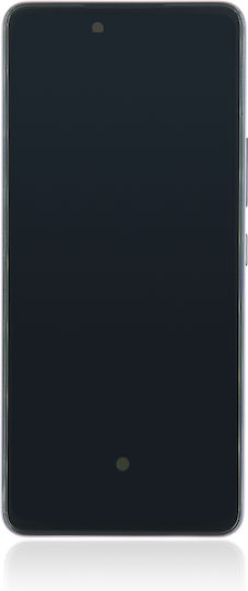 OLED Ersatzbildschirmrahmen Samsung Galaxy A53 5G A536 2022 Service Pack Schwarz