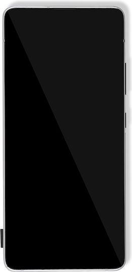 OLED Асембли Рамка Samsung Galaxy A51 5G A516 2020 Non-Verizon 5G UW Рамка Сервизен Пакет Prism Cube Бял