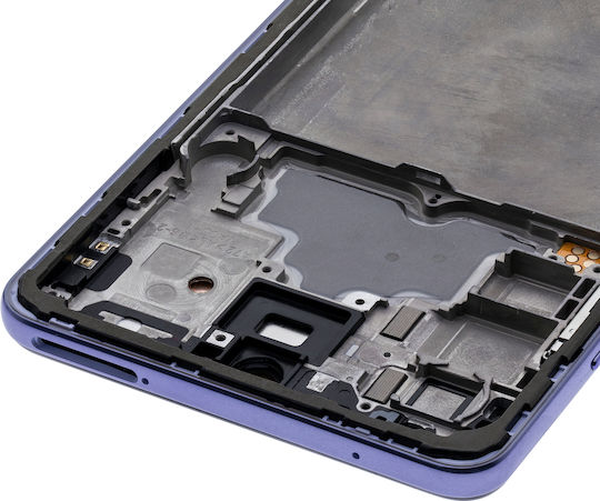 OLED модул с рамка Samsung Galaxy A72 A725 2021 Service Pack Лилав