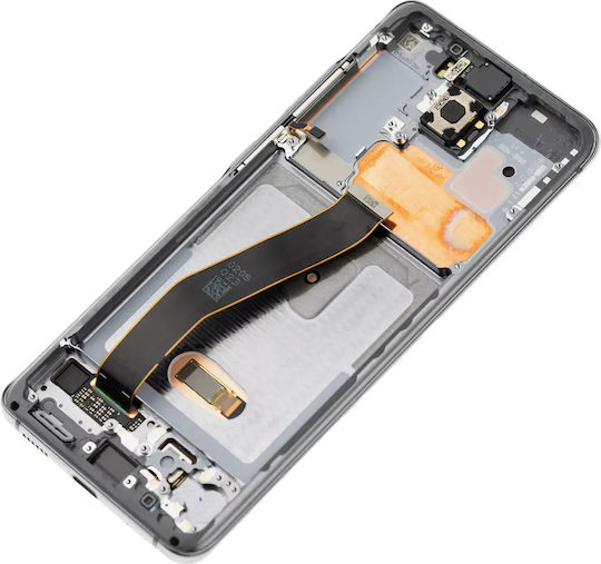 OLED комплект рамка Samsung Galaxy S20 5g Non-verizon 5g Uw Frame Service Pack Космически сив