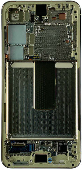 OLED модул с рамка Samsung Galaxy S23 5G US & International Service Pack Кремав