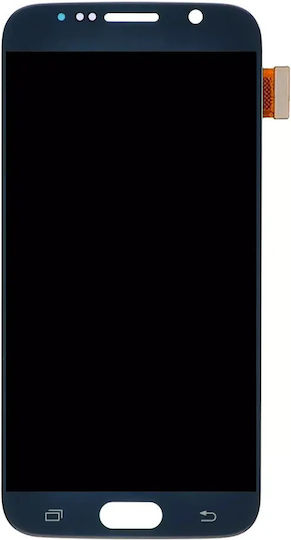 Oled Assembly Without Frame Samsung Galaxy S6 Service Pack Black Sapphire