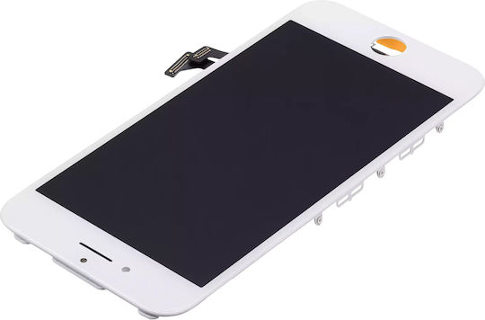 Ansamblu LCD placă de oțel iPhone 7 aftermarket AQ7 alb