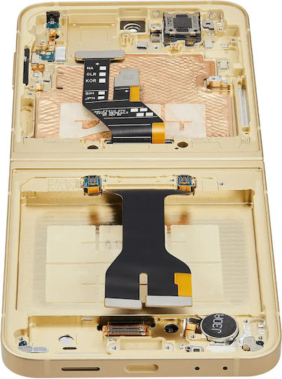 Inner Oled Assembly Frame Samsung Galaxy Z Flip 6 5g Us & International Aftermarket Yellow