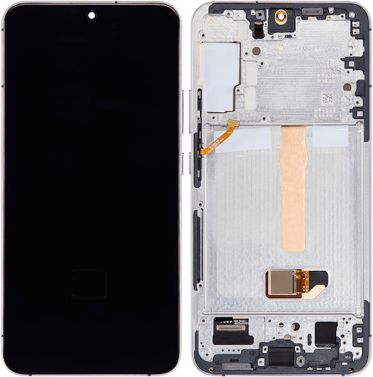 Oled Assembly Frame Samsung Galaxy S22 Plus 5g Us & International Version Aftermarket Plus 120hz White