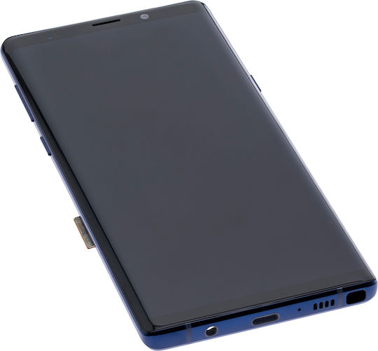 Oled ansamblu cu ramă Samsung Galaxy Note 9 aftermarket plus albastru ocean