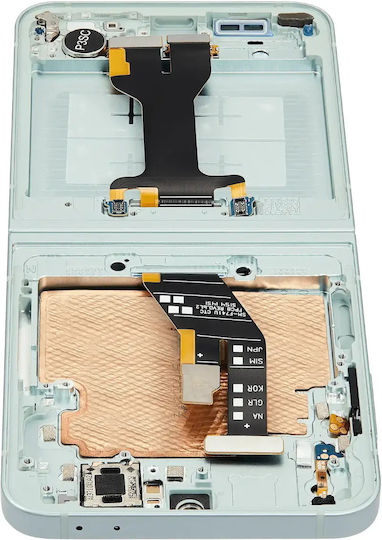 Ansamblu OLED intern cu ramă Samsung Galaxy Z Flip 6 5G US & International Service Pack mentă