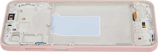 Oled Assembly Frame Compatible Samsung Galaxy A26 5g A266 2025 Service Pack Peach Pink