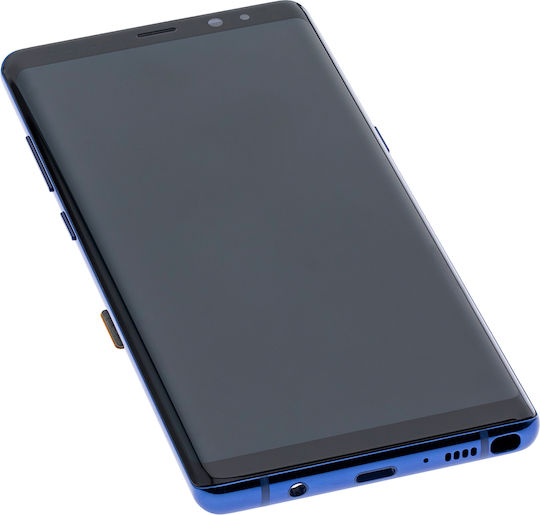 Oled Assembly Frame Samsung Galaxy Note 8 Service Pack Blue