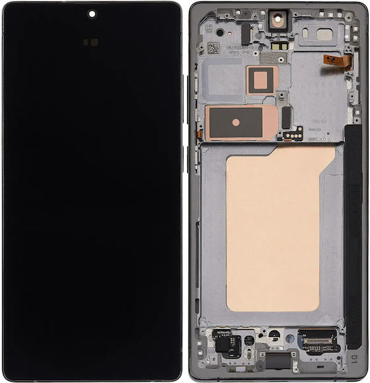Oled Assembly Frame Samsung Galaxy S25 Ultra 5g Us & International Service Pack Titanium Jet Black
