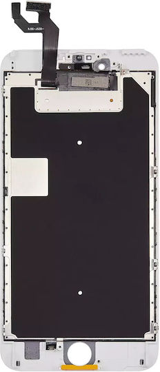 LCD сглобка стоманена плоча iPhone 6s Plus aftermarket AQ7 бял