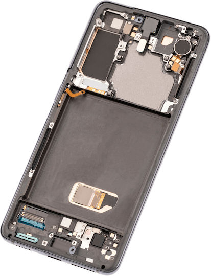 Oled Asamblare Cu Ramă Samsung Galaxy S21 5g Aftermarket Plus Gri Phantom