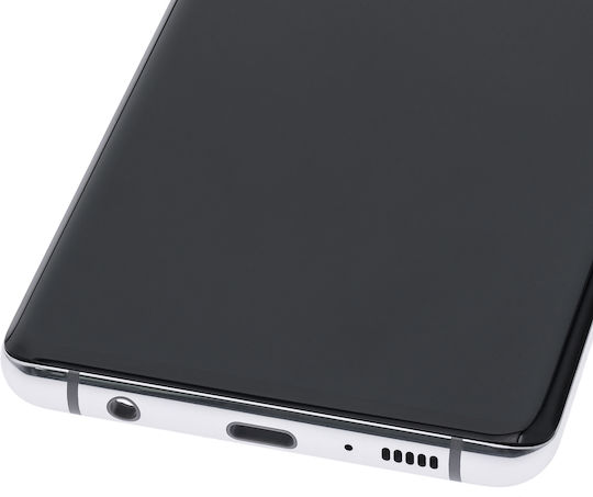 Oled Assembly Frame Samsung Galaxy S10 Plus Service Pack Prism White