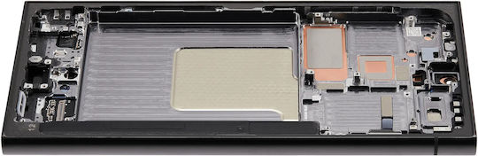 Oled Assembly Frame Samsung Galaxy S24 Ultra Us & International Version Aftermarket Pro 120hz Titanium Schwarz
