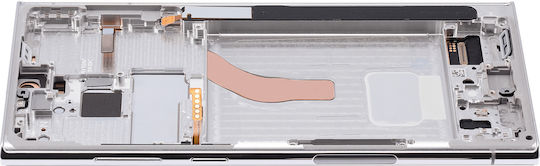 Oled Assembly Frame Samsung Galaxy S22 Ultra 5g Service Pack Phantom White