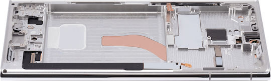 Oled Assembly Frame Samsung Galaxy S22 Ultra 5g Service Pack Phantom White