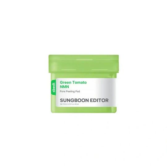 Sungboon Editor Exfoliating Pads Pores Green Tomatoes Nmn 180 Ml