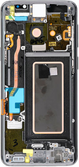 Oled Assembly Frame Samsung Galaxy S9 Service Pack Titanium Gray