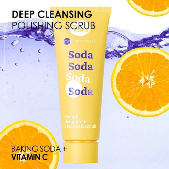 7DAYS MB Soda Deep Pore Cleanse Cremă Pentru Scrub Față 80ml