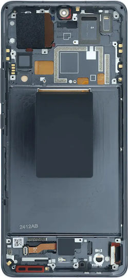 Oled Ersatzbildschirmrahmen Xiaomi 12 Pro Service Pack Grau
