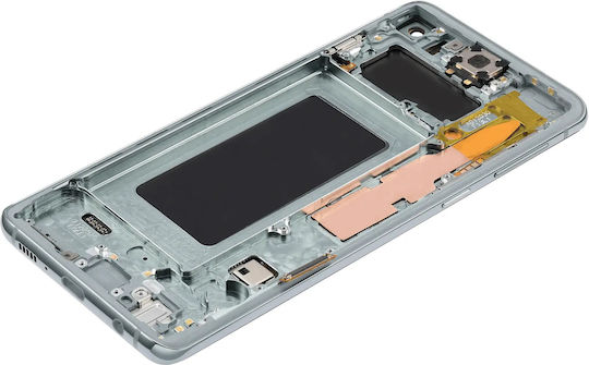 Oled Assembly Frame Samsung Galaxy S10 Aftermarket Plus Prism Green