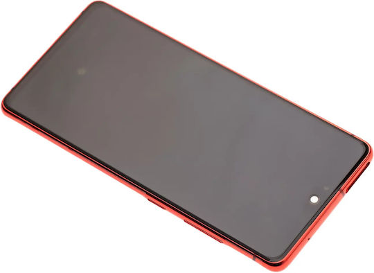 Oled Assembly Frame Samsung Galaxy S20 Fe 4g 5g Service Pack Cloud Red