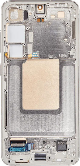 Oled Asamblare Cu Ramă Samsung Galaxy S24 5g Versiune US și Internațională Aftermarket Plus Galben Chihlimbar