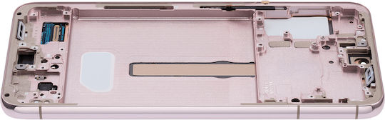 Oled Ersatzbildschirm mit Rahmen Samsung Galaxy S22 Plus 5G Service Pack Rosa Gold