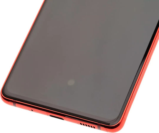 Oled Assembly Frame Samsung Galaxy S20 Fe 4g 5g Service Pack Cloud Red