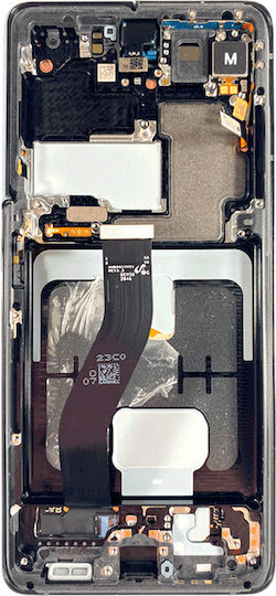 Oled Assembly Frame Samsung Galaxy S21 Ultra 5g Service Pack Phantom Black