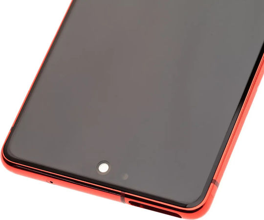 Oled Assembly Frame Samsung Galaxy S20 Fe 4g 5g Service Pack Cloud Red