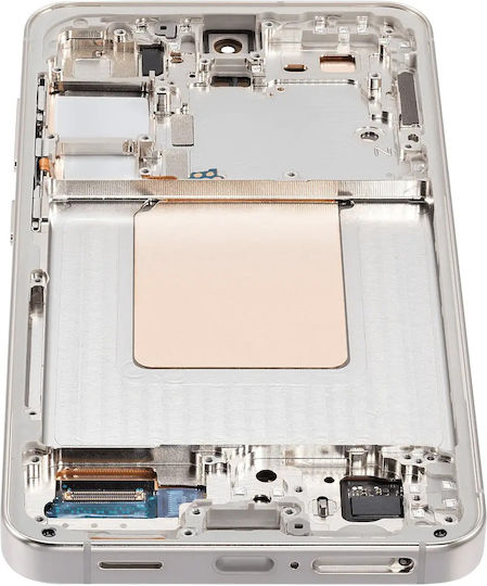 Oled Asamblare Cu Ramă Samsung Galaxy S24 5g Versiune US și Internațională Aftermarket Plus Galben Chihlimbar