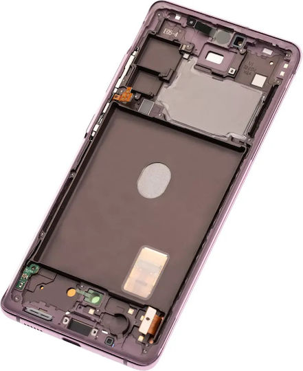 Oled Assembly Frame Samsung Galaxy S20 Fe 4g 5g Service Pack Cloud Lavender